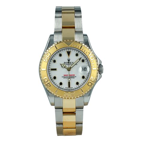 rolex yachtmaster lady stahl gold|rolex yachtmaster 168623 price.